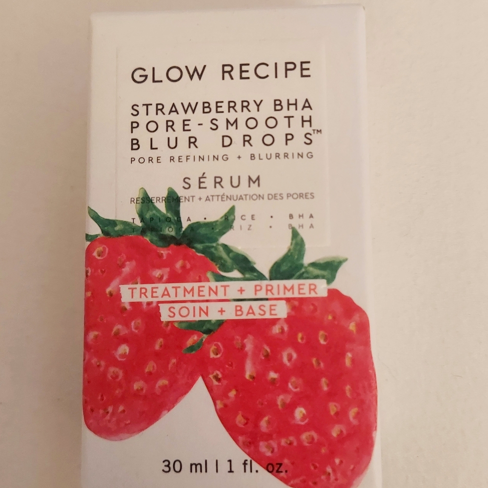 NEW -- Glow Recipe Strawberry Infused Blur Serum